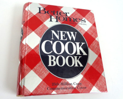 Better Homes & Gardens New Cook Book 5-Ring Binder 9th Ed 1987 25th Mil Comm Cvr-image