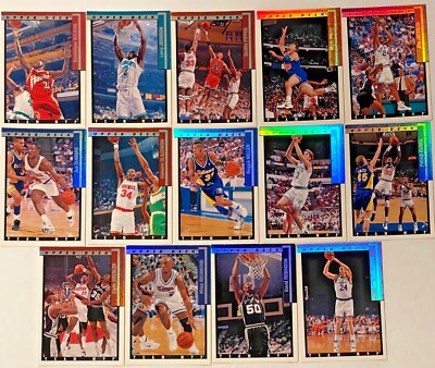 1993-94 Upper Deck Basketball Team MVP Complete Your Set, You Pick One-image