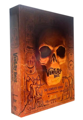 THE VENTURE BROS.: The Complete Series (DVD 14-Disc Box Set) Region 1 New.-image