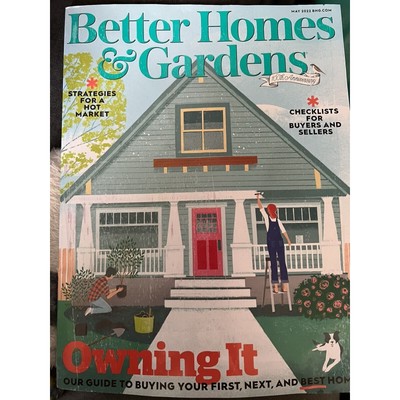 Better Homes and Gardens Magazine - May 2022 Gardening, Decor, Home Buying-image