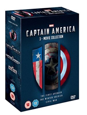 Captain America 1-3 [DVD] - DVD  62VG The Cheap Fast Free Post-image