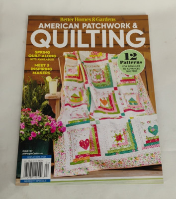 NEW Better Homes & Gardens American Patchwork & Quilting Magazine 12 Projects-image