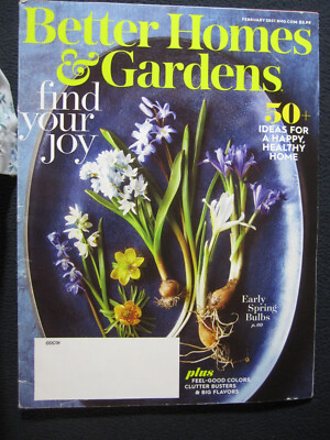 Better Homes & Gardens Magazine February 2021 - FIND YOUR JOY Happy Healthy Home-image