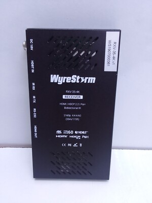 WYRESTORM / RXV-35-4K/ 4K HDR HDMI-OVER-HDBASE T RECEIVER WITH HDCP 2.2 & POH-image