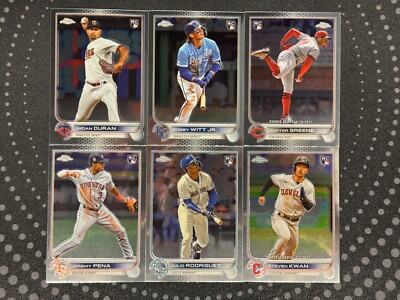 2022 Topps Chrome Update Base RC You Pick Complete Your Set!-image