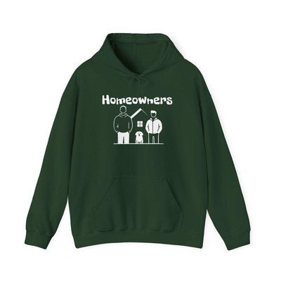 Homeowners Unisex Hooded Sweatshirt for Cozy Comfort-image