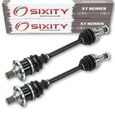 Arctic Cat 400 Rear Left Right CV Axle XT 2006-2010 4X4 TRV ATV Complete Sid iv-image