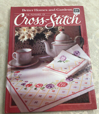VTG Better Homes and Gardens Books: The Pleasures of Cross-Stitch Paperback-image