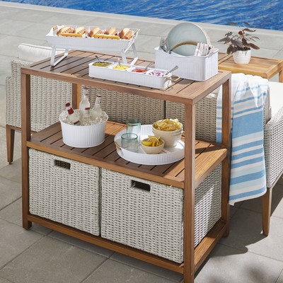 Better Homes & Gardens KDLIE090-1 Davenport Outdoor Patio Rectangular Steel-image