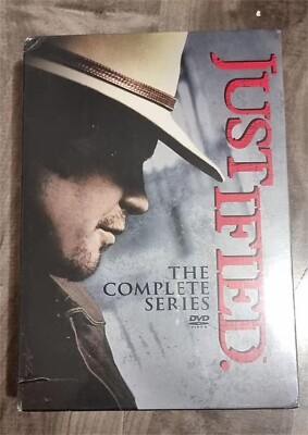 Justified The Complete Series Season 1-6 (DVD, 2015, Box Set) Brand New Sealed-image