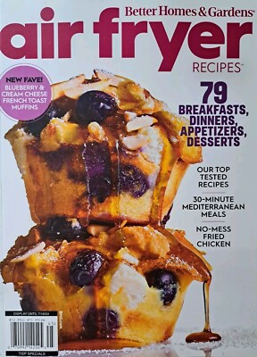 Air Fryer Recipes- Better Homes & Gardens Magazine- BRAND NEW-image