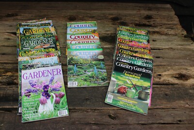Vintage LOT 30 Country Home Gardens Country Living Gardener BH&G Country Gardens-image