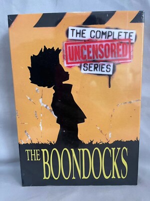 The Boondocks: Complete Uncensored Series Seasons 1-4 DVD Excellent Condition-image
