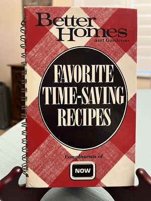 Better Homes & Gardens Favorite Time-Saving Recipes Cookbook 1988 From Now-image