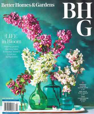 BRAND NEW Better Homes & Gardens Magazine April 2025 FREE SHIPPING-image
