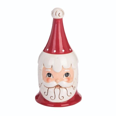 Transpac Imports - Johanna Parker Designs - Santa Bell - Y5480-image