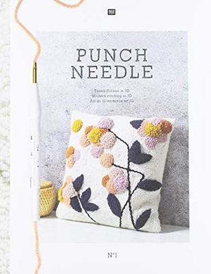 Rico Design GmbH & Co.  Punch Needle: Trend-Sticken in 3 (Hardback) (UK IMPORT)-image
