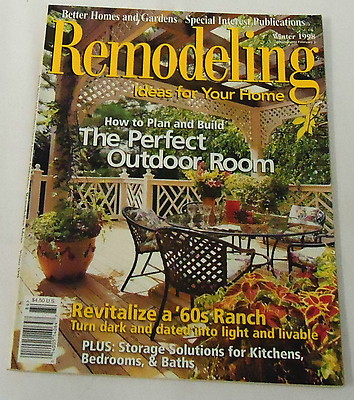 Winter 1998 Better Homes And Gardens Special ~ Remodeling Ideas For Your Home-image