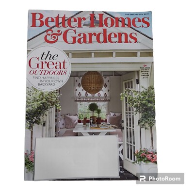 Better Homes And Gardens Magazine June 2021 The Great Outdoors-image