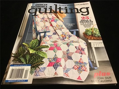 Better Homes & Gardens Magazine American Patchwork & Quilting 25 Project Ideas-image