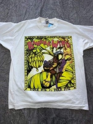 Vintage Jimmy Buffett Banana Wind 1996 Band Tour Shirt-image