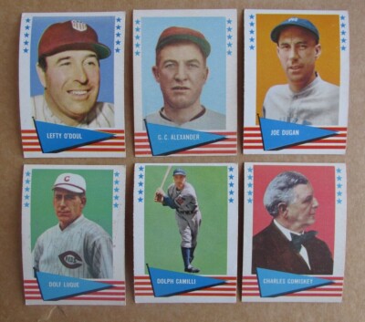 1961 FLEER BASEBALL CARD SINGLES COMPLETE YOUR SET PICK CHOOSE UPDATED 5/26-image