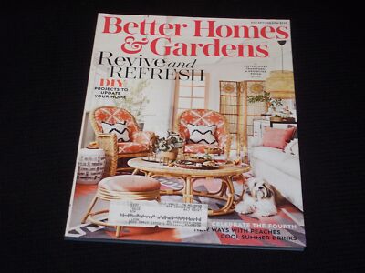 2017 JULY BETTER HOMES & GARDENS MAGAZINE - REVIVE & REFRESH COVER - L 16187-image