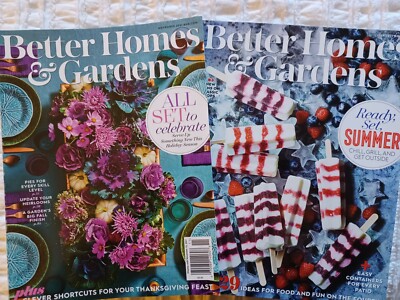 Better Homes & Garden Magazine Lot Of 2-image
