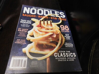 Better Homes & Gardens Magazine NOODLES 2022-image
