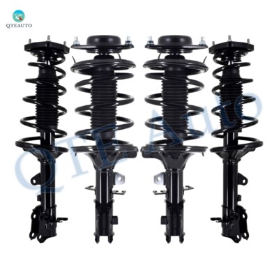 Set of 4 Front-Rear Quick Complete Strut-Coil Spring For 2007-2009 Kia Spectra-image