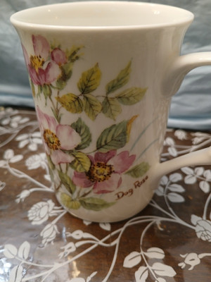 Stechcol Gracie Bone China Mug By Coastline Imports/ Different Floral design -image