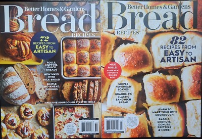 Bread Recipes - Better Homes & Gardens Magazine Set Of 2- BRAND NEW-image