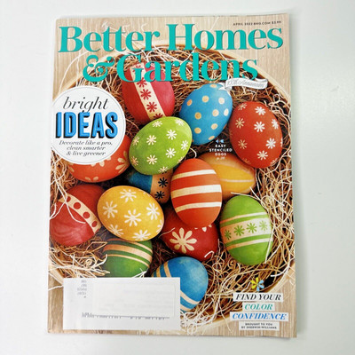 Better Homes & Gardens Magazine April 2022  Bright Ideas Issue Food Lifestyle-image