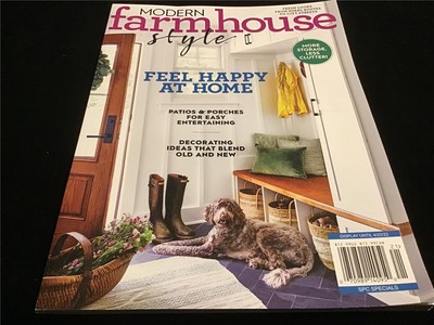 Modern Farmhouse Style Magazine Early Spring 2022 Feel Happy At Home-image