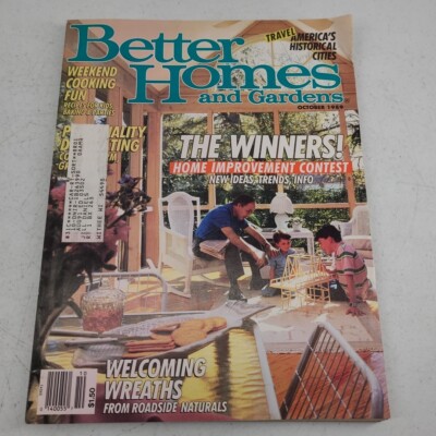 Better Homes and Gardens Magazine October 1989 Historical Cities Home Idea Trend-image