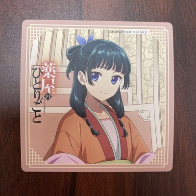 The Apothecary Diaries Maneki Cat Coaster - Unique Cat Design,-image