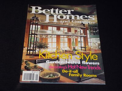 1998 JANUARY BETTER HOMES & GARDENS MAGAZINE - KITCHEN STYLE COVER - E 2661-image