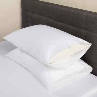 Better Homes &Garden 2 pack Pillowcase Queen Size 400 Thread Count Arctic White-image