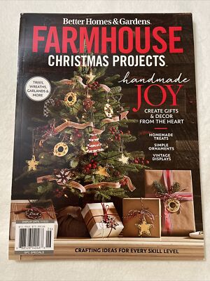 Farmhouse Christmas Projects ~ Better Homes & Gardens Magazine 2023 ~ Handmade-image