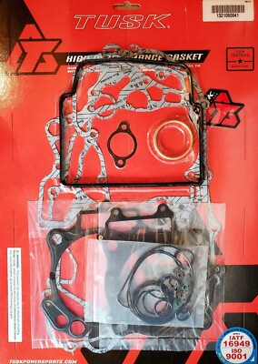 Tusk Complete Gasket Kit Set Top Bottom End Honda Trx450Er 2006-2014 Head (C41)-image