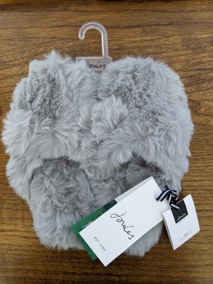 NEW Junior Grey Cosy girl's size medium slippers. Shoe size 13/1 -image