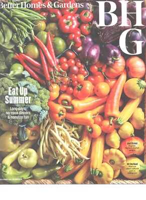 BETTER HOMES & GARDENS MAGAZINE - JULY/AUG 2024 - BRAND NEW Eat Up Summer-image