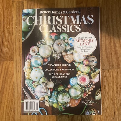 Better Homes & Garden Magazine 2024 Christmas Classics Walk Down memory Lane-image