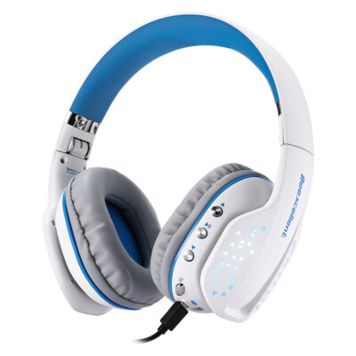 for PC Laptop PS4 Xbox One PS5 Headphones LED USB Gaming Headset with Microphone-image