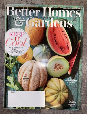 Better Homes & Gardens Magazine August 2020-image