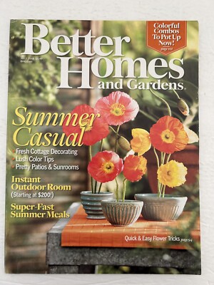 Better Homes and Gardens Summer Casual July 2008 Magazine-image