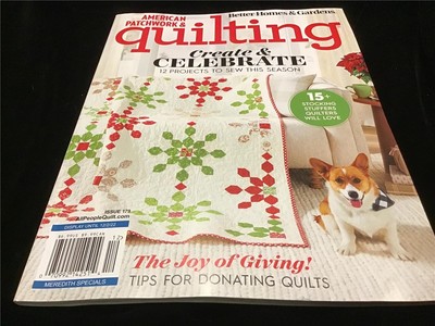 Better Homes & Gardens Magazine American Patchwork & Quilting Holiday-image