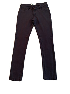 Josh World Women’s Jeans, Size L, Skinny Fit Stretch, Navy Blue, Soft & Comfy,-image