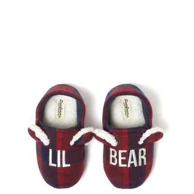 Dearfoams Cozy Comfort Lil Bear Closeback-image