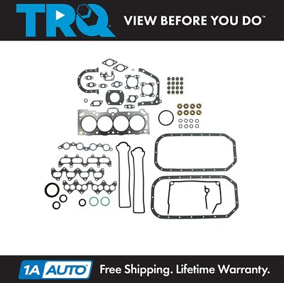 TRQ Complete Engine Gasket Set w/ Head Gasket for MR2 Nova Corolla 1.6L-image